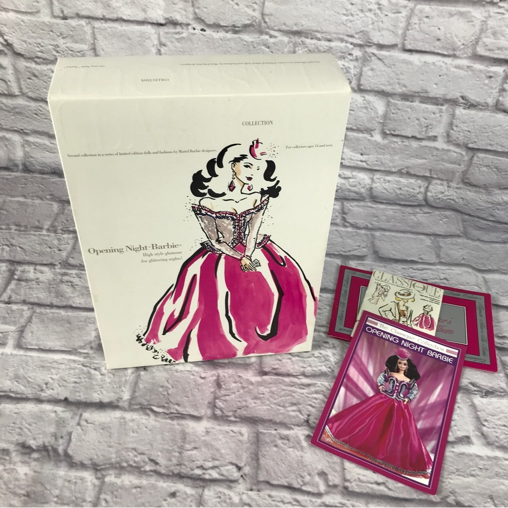 RARE Amethyst‎ Eyes Paris By Dark Limited Edition 1993 Opening Night Barbie
